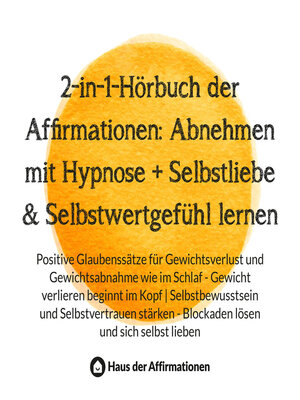 cover image of 2-in-1-Hörbuch der Affirmationen